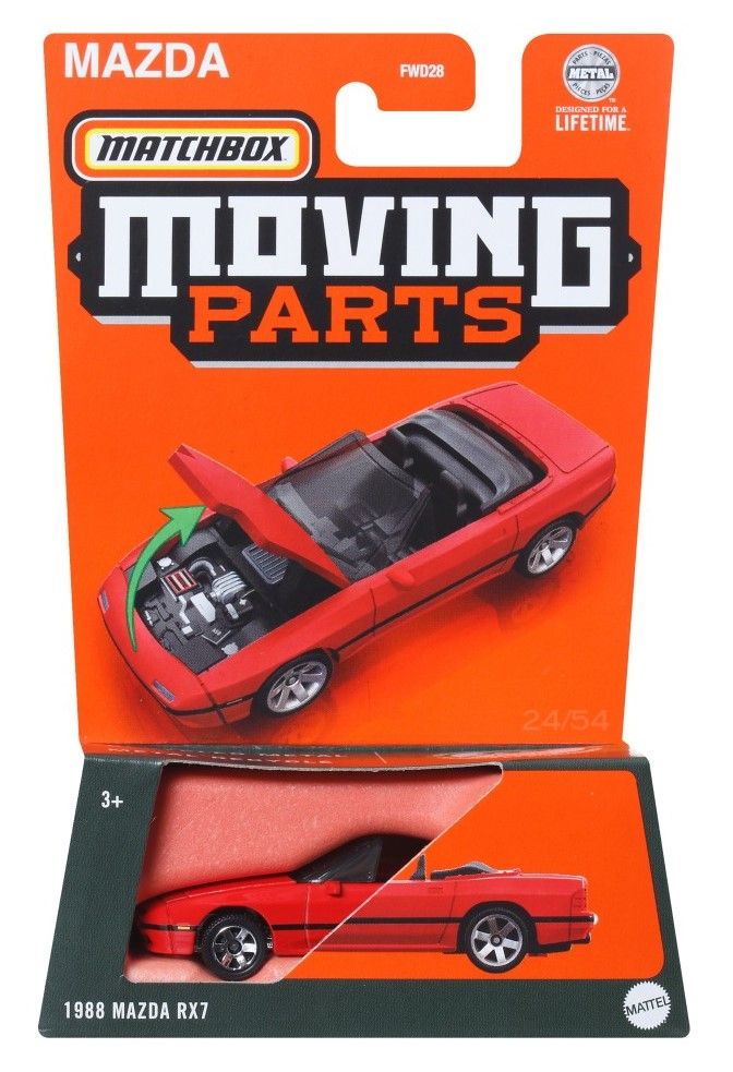 Φωτογραφία προϊόντος: Matchbox Αυτοκινητάκια Plus (Με ανοιγόμενα Μέρη) (FWD28)