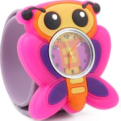 Φωτογραφία προϊόντος: Wacky Watches Παιδικό Ρολόι Χειρός Slap 3D Butterfly (14482301)