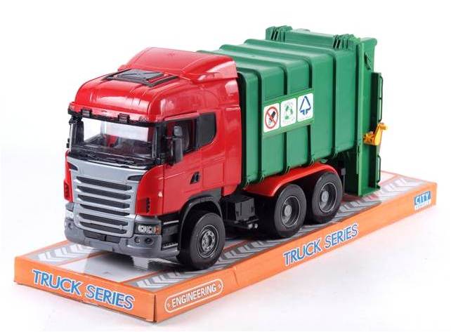 Φωτογραφία προϊόντος: Blue Toys Παιδικο Οχημα Friction Σκουπιδιαρικο Οεμ (MKC412197)