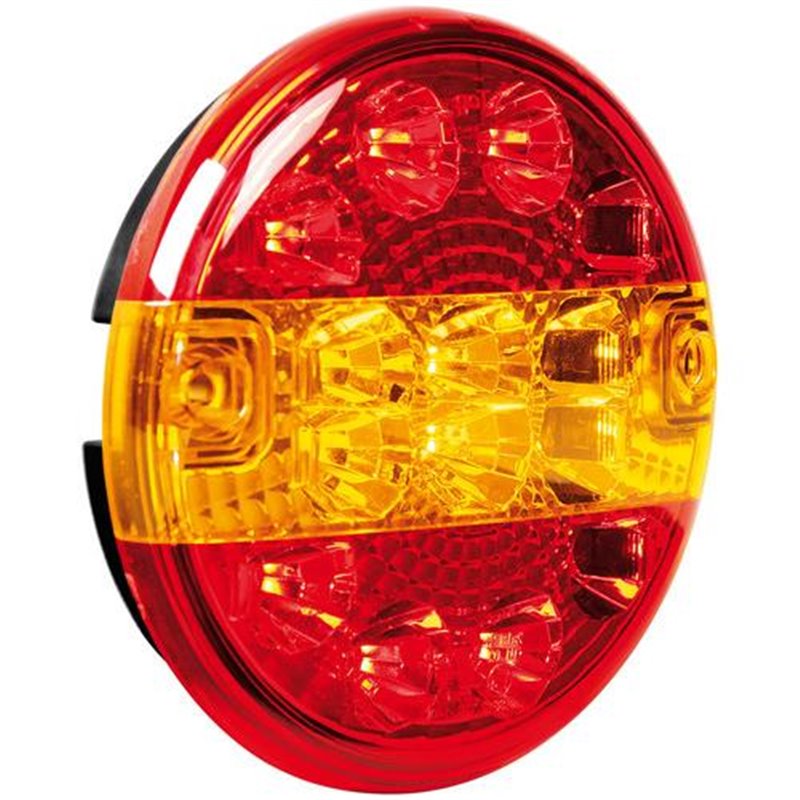 Φωτογραφία προϊόντος: ΦΩΣ ΦΟΡΤΗΓΟΥ ΠΙΣΩ 12/24V 14LED ΚΟΚΚΙΝΟ/ΠΟΡΤΟΚΑΛΙ 3 ΧΡΗΣΕΩΝ ΣΤΡΟΓΓΥΛΟ 140mm 1ΤΕΜ.
