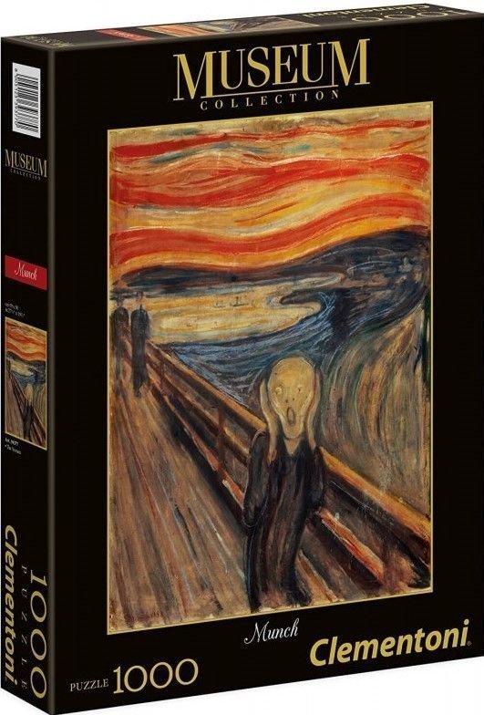 Φωτογραφία προϊόντος: Παζλ 1000 Clementoni Museum Munch-Η Κραυγή (1260-39377)