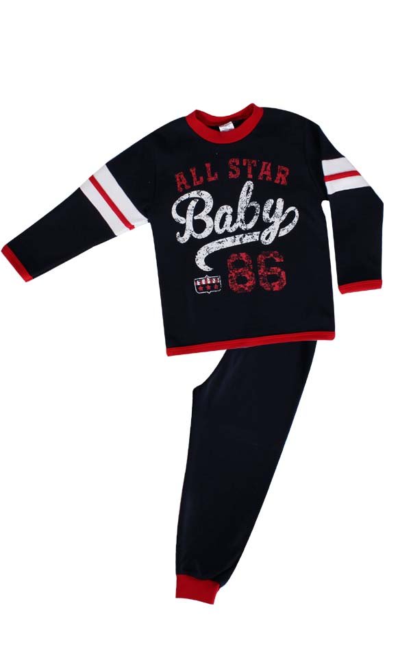 Φωτογραφία προϊόντος: Minerva Πυζαμα Baby All Star Μπλε Σκουρο (61318-002)