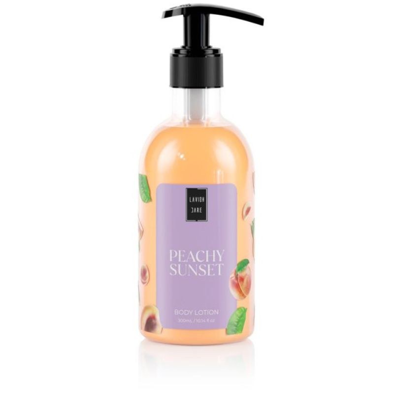 Φωτογραφία προϊόντος: Lavish Care Peachy Sunset Ενυδατική Κρέμα Σώματος Με Άρωμα Ροδάκινο 300ml