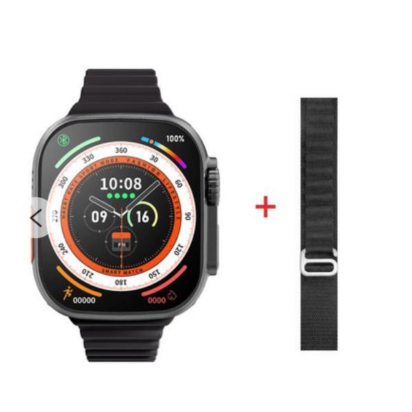 Φωτογραφία προϊόντος: OEM Smart Watch 8 Ultra Apple Watch Ultra IWO Watch Ultra NFC Smartwatch Series 8 Bluetooth Call 2,08 ιντσών ασύρματο ρολόι γυμναστικής μαύρο