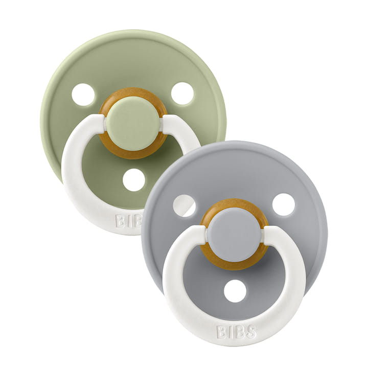 Φωτογραφία προϊόντος: Bibs Πιπίλες Glow 2Pack- Sage +amp; Cloud No1