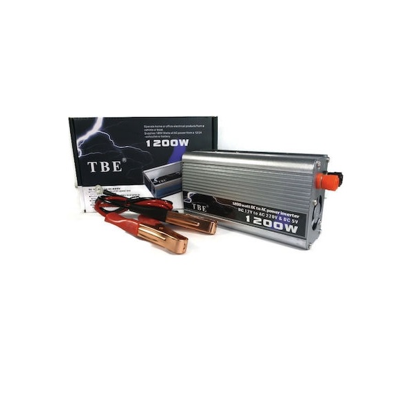 Φωτογραφία προϊόντος: OEM TBE Inverter Αυτοκινήτου Τροποποιημένου Ημιτόνου 1200W για Μετατροπή 12V DC σε 220V AC 1478355832
