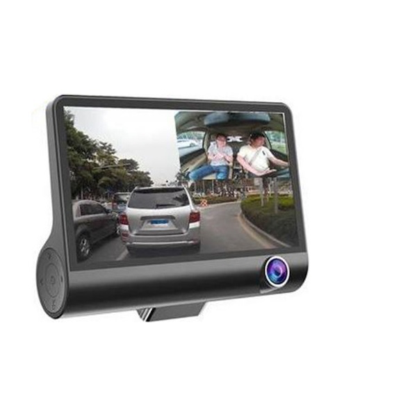 Φωτογραφία προϊόντος: OEM Σετ Κάμερα DVR Αυτοκινήτου 1080P με Οθόνη 4" για Παρμπρίζ με Αυτοκόλλητο & Κάμερα Οπισθοπορείας DASHDVR