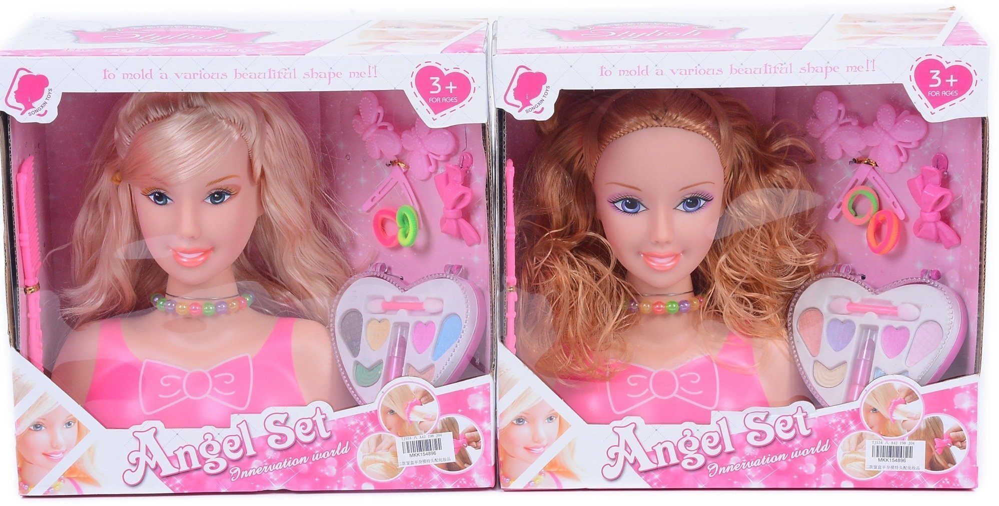 Φωτογραφία προϊόντος: Blue Toys Σετ Ομορφιας Κεφαλι Κουκλας Με Αξεσουαρ (MKK154896)
