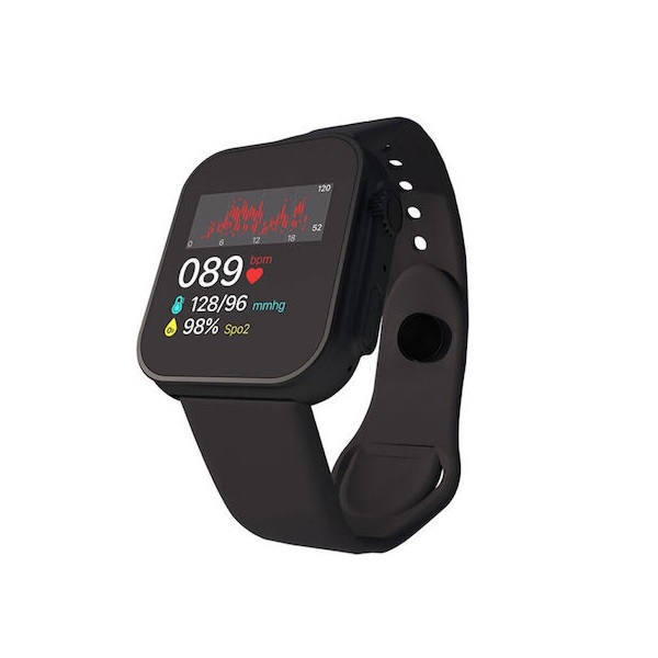 Φωτογραφία προϊόντος: OEM Smartwatch με Παλμογράφο και Ένδειξη Μηνυμάτων με Bluetooth Μαύρο 46627431