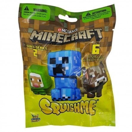 Φωτογραφία προϊόντος: Gama Brands Σακουλάκια Minecraft Squishme Σειρά 2 - 6 Σχέδια (10585992)