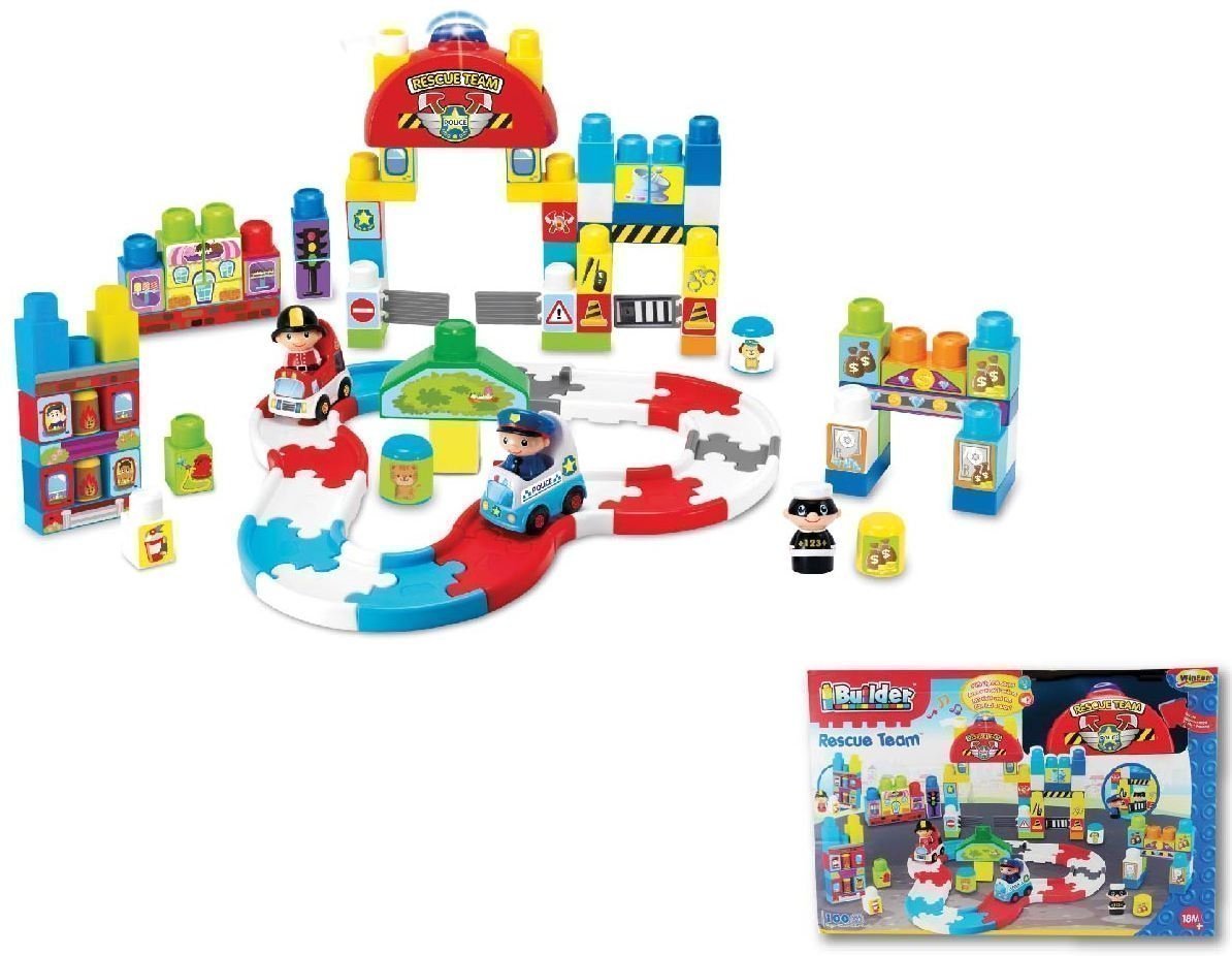 Φωτογραφία προϊόντος: Winfun I-Builder Τουβλακια Ομαδα Διασωσης 100 Κομματια (1652-NL)