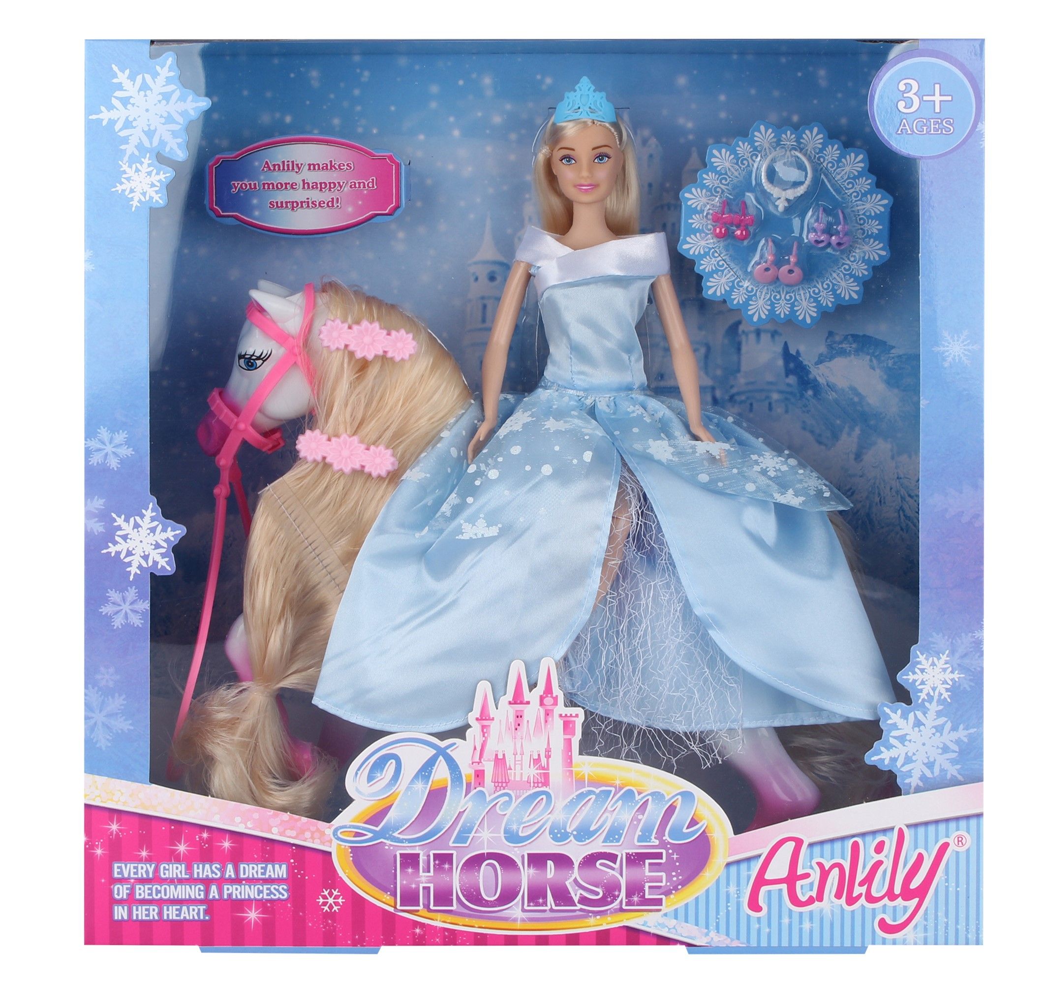 Φωτογραφία προϊόντος: Blue Toys Κούκλα Dream Horse Με Άλογο (MKK776121)