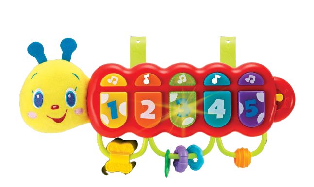 Φωτογραφία προϊόντος: Winfun Μελωδική Κάμπια Light Up Musical Caterpillar (0215-NL)