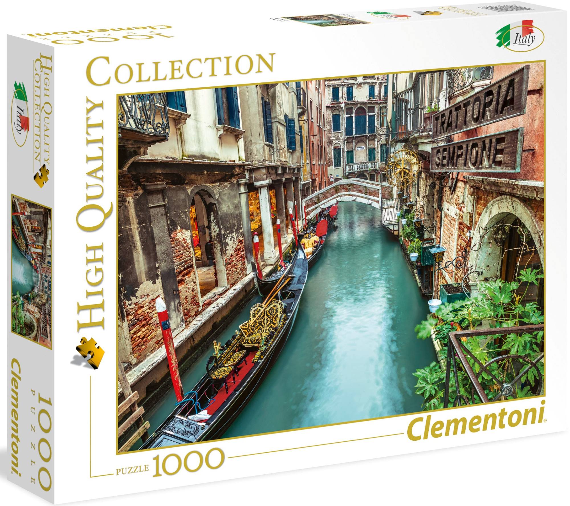 Φωτογραφία προϊόντος: Clementoni Παζλ High Quality Collection - Καναλι Της Βιεννης, 1000 Κομματια (1220-39458)