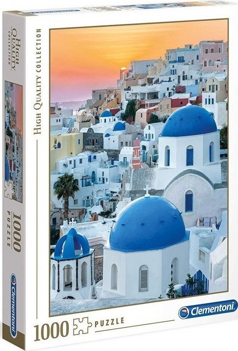 Φωτογραφία προϊόντος: Clementoni High Quality Collection Παζλ 1000 Σαντορινη (1220-39480)