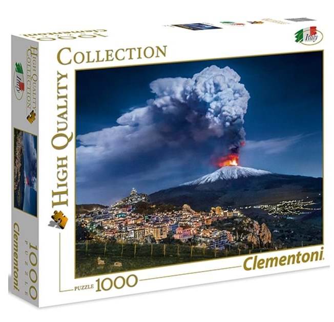 Φωτογραφία προϊόντος: Παζλ 1000 Κομματιων Clementoni High Quality Ηφαιστειο Etna (1220-39453)