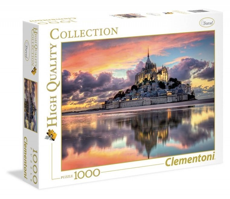 Φωτογραφία προϊόντος: Παζλ 1000 Τμχ Clementoni Le Magnifique Montsaint-Michel (1220-39367)