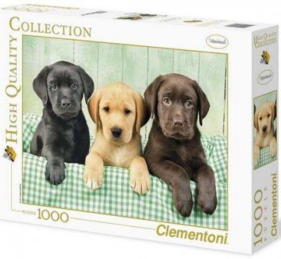Φωτογραφία προϊόντος: Παζλ Clementoni Κουταβακια Λαμπραντορ 1000 Κομματιων (1220-39279)