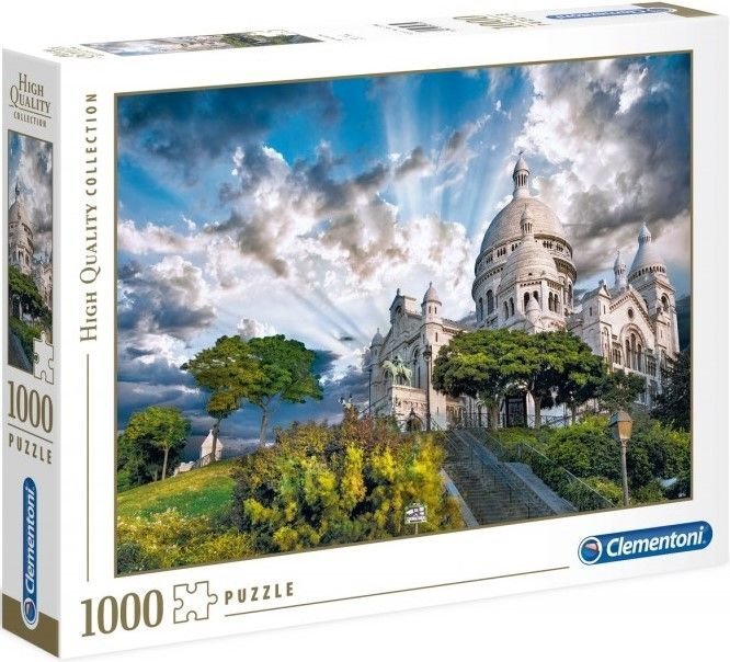 Φωτογραφία προϊόντος: Παζλ 1000 High Quality Clementoni Μονμάρτη (1220-39383)