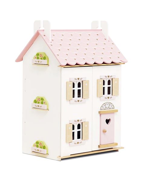 Φωτογραφία προϊόντος: H124 Le Toy Van Κουκλόσπιτο Roseheart 43.5x35.5x65.5cm