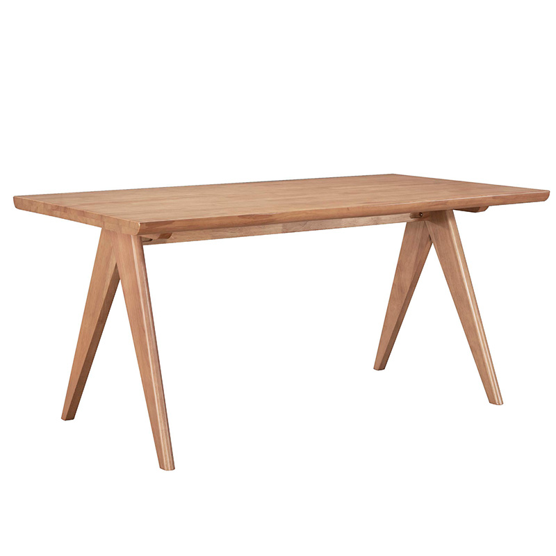 Φωτογραφία προϊόντος: Τραπέζι Winslow pakoworld ξύλο rubberwood ανοικτό καρυδί 160x85x75εκ