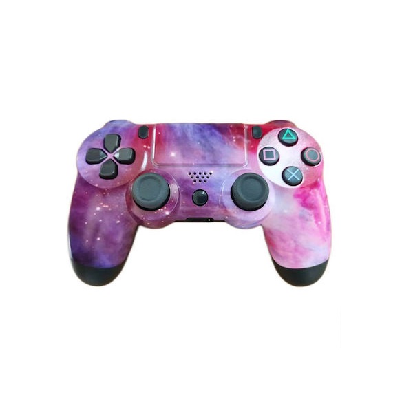 Φωτογραφία προϊόντος: OEM Pink Galaxy Ασύρματο Gamepad για PS4 Ροζ 48748692