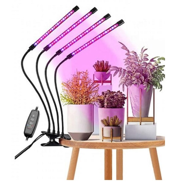Φωτογραφία προϊόντος: OEM Επιτραπέζιο Grow Light με 3 Λάμπες 360° και 80 LED SP-101
