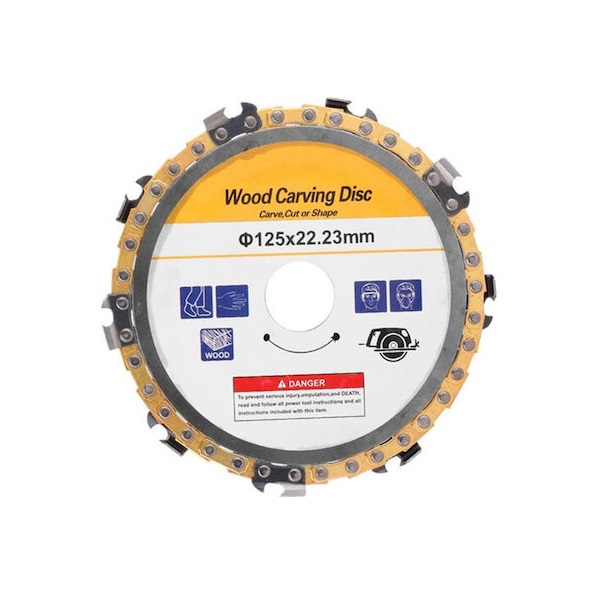 Φωτογραφία προϊόντος: OEM WOOD CARVING DISC Δίσκος Κοπής Ξύλου 125mm με 9 Δόντια 21545942