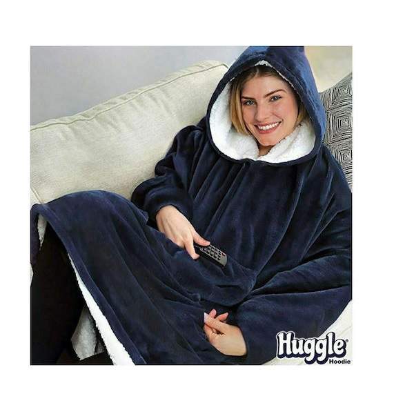 Φωτογραφία προϊόντος: OEM Huggle Plush Κουβέρτα Βελουτέ King Size 70x90εκ. Μπλε 26232367