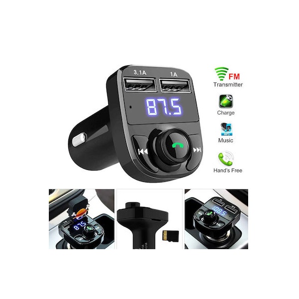 Φωτογραφία προϊόντος: OEM FM Transmitter Αυτοκινήτου με USB 34.915.0448