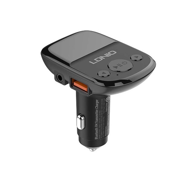 Φωτογραφία προϊόντος: OEM Ldnio FM Transmitter Αυτοκινήτου με Bluetooth με Type-c καλώδιο (C706QTYPE-C) (LDIC706QTYPEC)