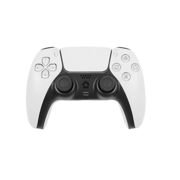 Φωτογραφία προϊόντος: OEM P-4-PLUS T28 Ασύρματο Gamepad για PC / PS4 / PS5 Λευκό