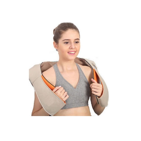 Φωτογραφία προϊόντος: Εργαλείο Μασάζ Shiatsu J017C με Υπέρυθρη Θερμότητα για Αυχένα, Μέση, Πλάτη & Πόδια