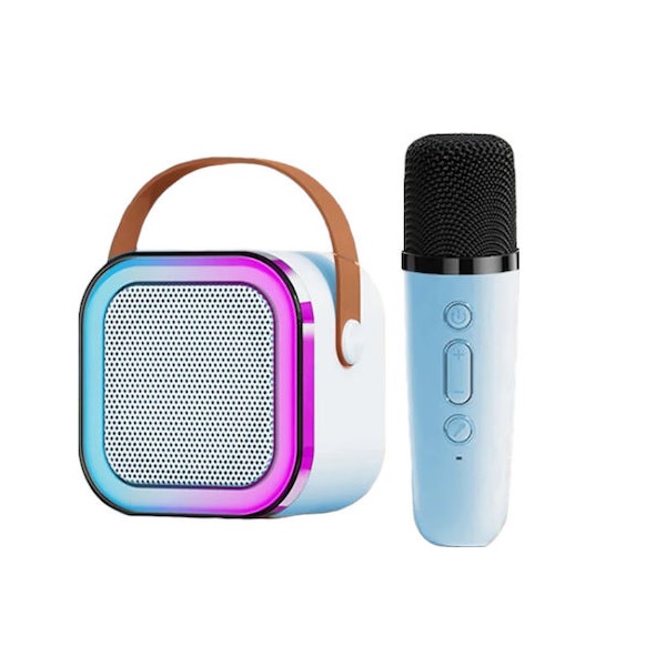 Φωτογραφία προϊόντος: OEM Ασύρματο ηχείο Bluetooth με μικρόφωνο Karaoke - K12 - 810279 - Blue