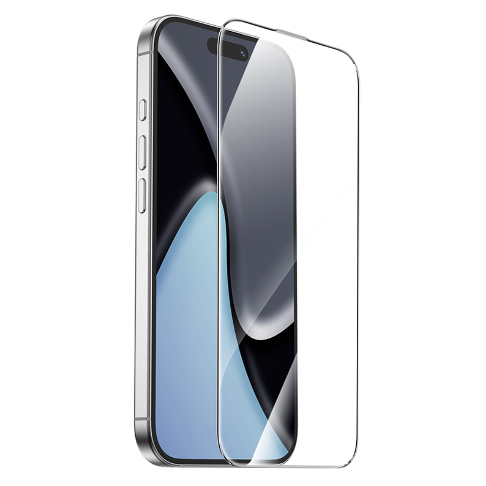 Φωτογραφία προϊόντος: 2ADD149A-D3CC-EF11-9A7B-C174DFB988E4 Tempered Glass Hoco Bear Shield A888 HD 4H 0.4mm Large Arc για Apple iPhone 17 iPhone 16 Pro