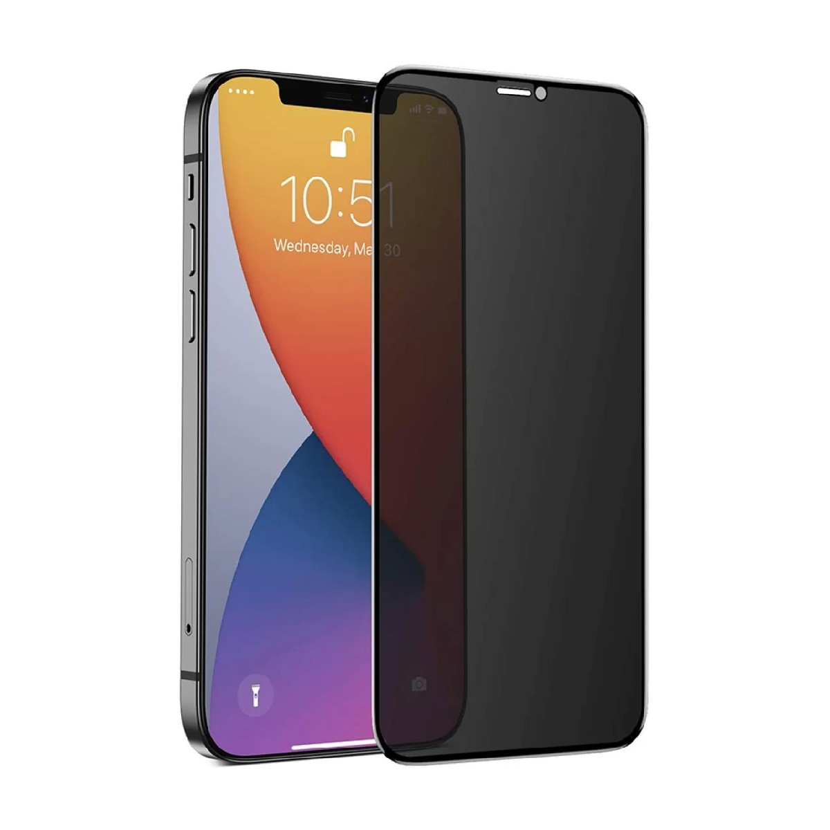 Φωτογραφία προϊόντος: 9FD2B904-77CE-EF11-9A7B-C174DFB988E4 Tempered Glass Noozy Privacy 30 Μοίρες Protection Full Face 3D για Apple iPhone 16 Plus