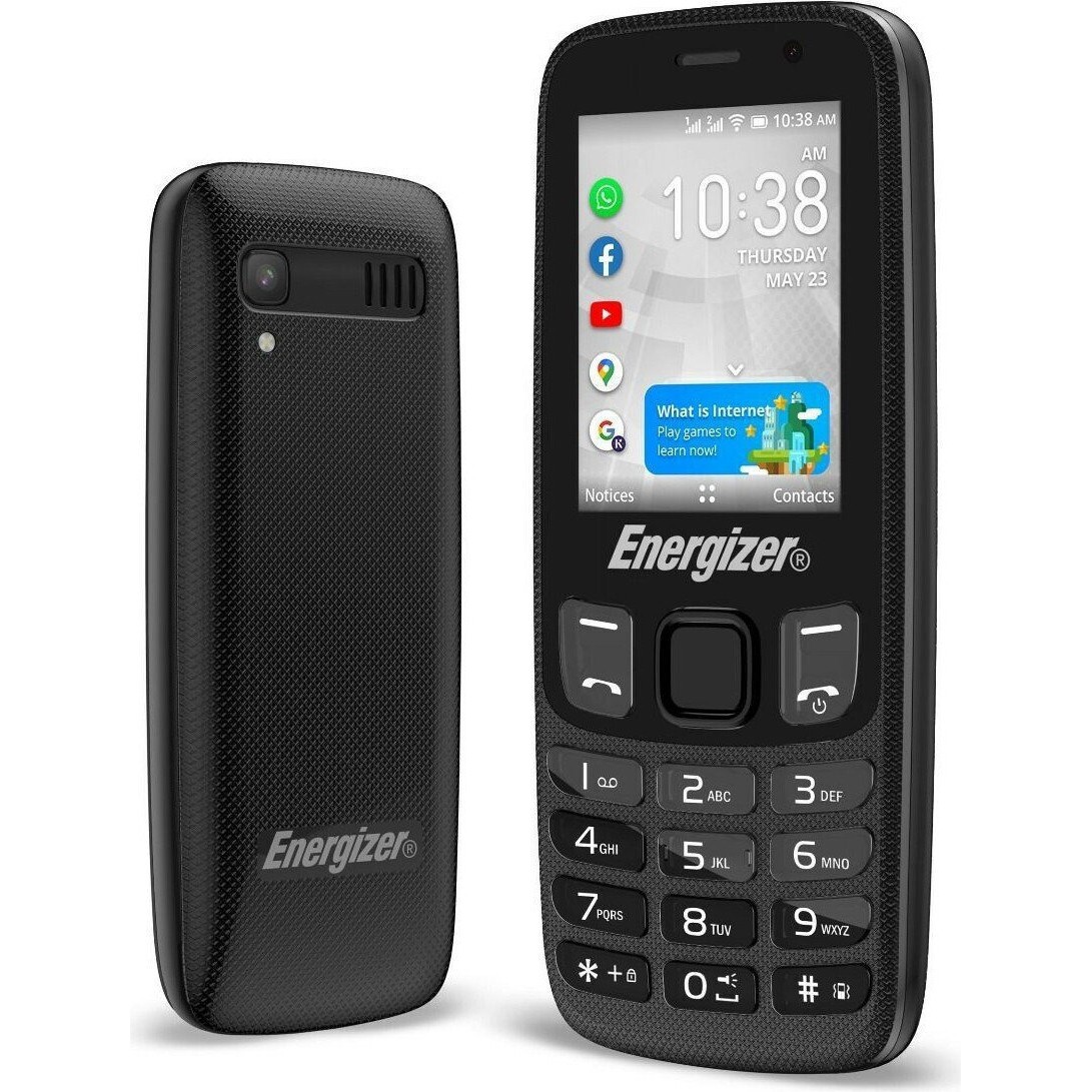 Φωτογραφία προϊόντος: 496A2463-0DCD-EF11-9A7B-C174DFB988E4 Energizer E242S+ 512MB/4GB Dual Sim 4G 2.4" KaiOS 2000mAh με Camera 2 MP Rear 1.3MP Front Μαύρο