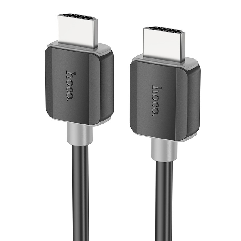 Φωτογραφία προϊόντος: 2ADD149A-D3CC-EF11-9A7B-C174DFB988E4 Καλώδιο σύνδεσης Hoco US08 HDMI 2.0 σε HDMI 4K 60Hz HD 18Gbps 2μ Μαύρο
