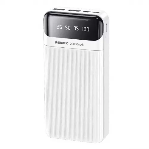 Φωτογραφία προϊόντος: OEM Remax RPP-102 Power Bank 20000mAh με 4 Θύρες USB-A Λευκό 16507991
