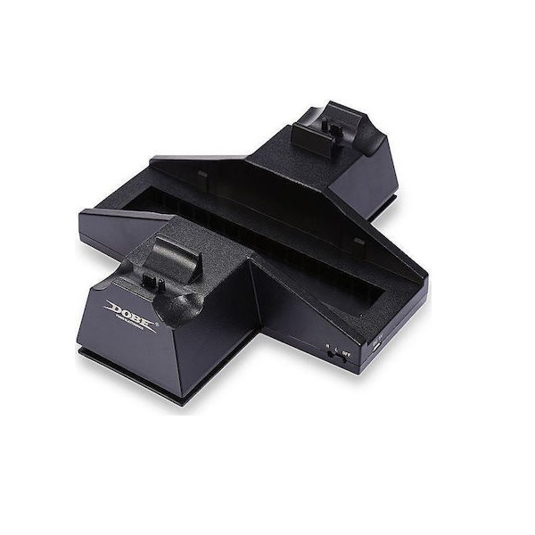 Φωτογραφία προϊόντος: OEM Dobe Dual Charging Dock Βάση Φόρτισης για 2 χειριστήρια PS4 Μαύρη 21844182