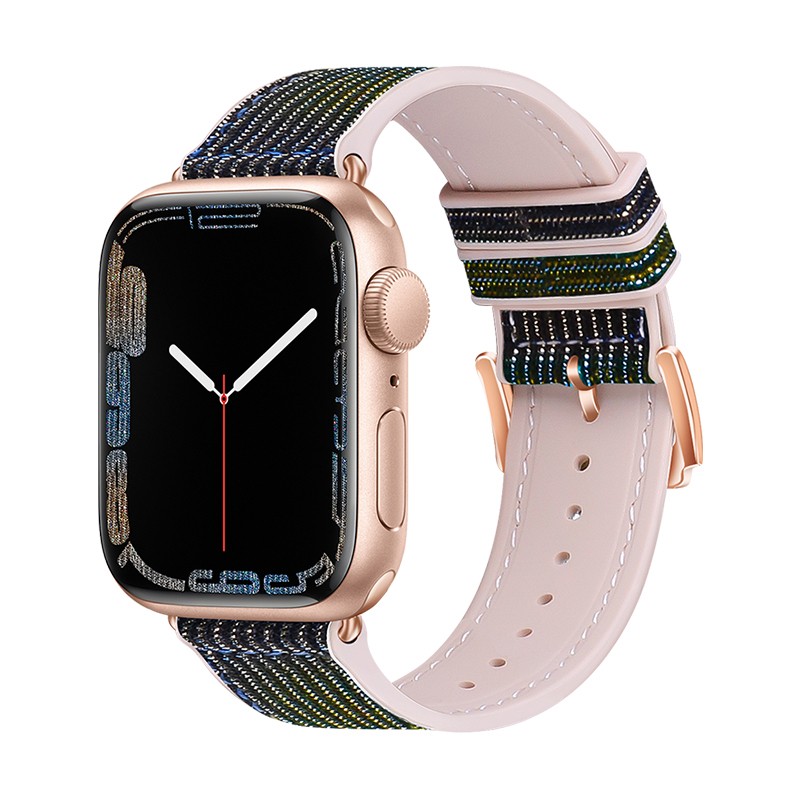Φωτογραφία προϊόντος: 2ADD149A-D3CC-EF11-9A7B-C174DFB988E4 Watchband Hoco WA11 Diamond series 42/44/45/49mm για Apple Watch 1/2/3/4/5/6/7/8/SE/Ultra Μαύρο Χρυσ