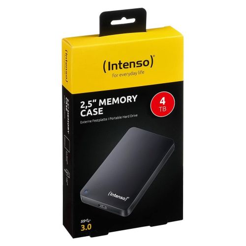 Φωτογραφία προϊόντος: Intenso HDD External 2.5" 4TB USB 3.2, Black EU (6021512)