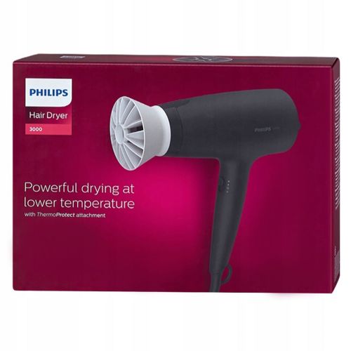Φωτογραφία προϊόντος: Philips Hairdryer 3000 Series BHD302/00 1600W, Black EU