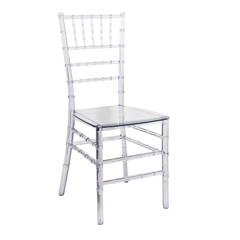 Φωτογραφία προϊόντος: Καρέκλα Tiffany pakoworld διάφανο pc 38x38.5x88εκ
