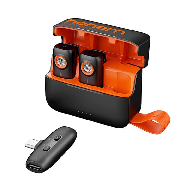 Φωτογραφία προϊόντος: Microphone Hohem (2TX + 1RX +Charging Case )Type-C