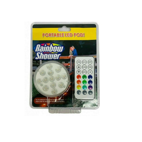 Φωτογραφία προϊόντος: OEM Φορητό LED Rainbow Shower Pod - αδιάβροχο 36696932