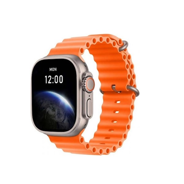 Φωτογραφία προϊόντος: OEM Z70 Ultra 49mm Smartwatch με Παλμογράφο (Πορτοκαλί) Κωδικός: 48945066