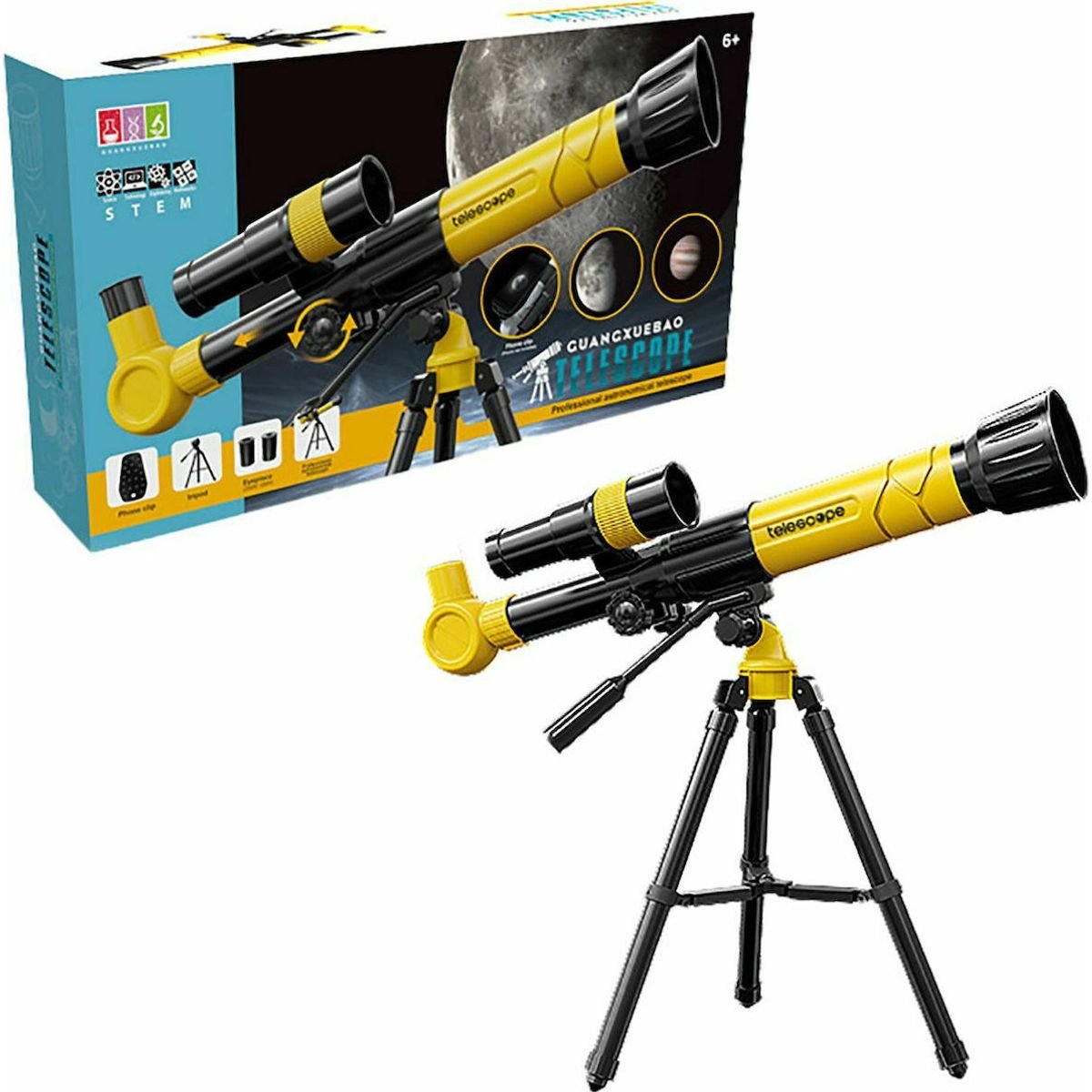 Φωτογραφία προϊόντος: OEM ToyMarkt Εκπαιδευτικό Παιχνίδι Τηλεσκόπιο για 6+ Ετών