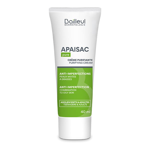 Φωτογραφία προϊόντος: Biorga Apaisac Pure Purifying Cream Κρέμα Προσώπου για Λιπαρές Επιδερμίδες 40ml