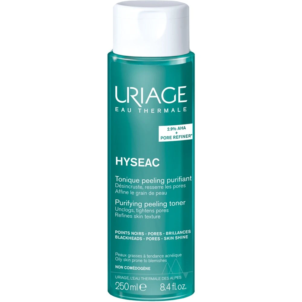 Φωτογραφία προϊόντος: Uriage Hyséac Purifying Peeling Toner για Λιπαρή Επιδερμίδα με Ατέλειες 250ml